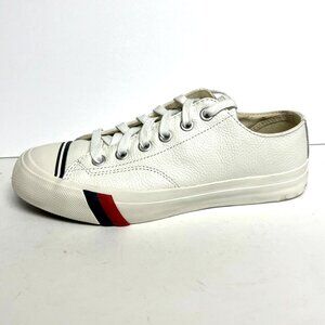 Keds Mens Royal Lo Leather Sneakers White Size 7 M